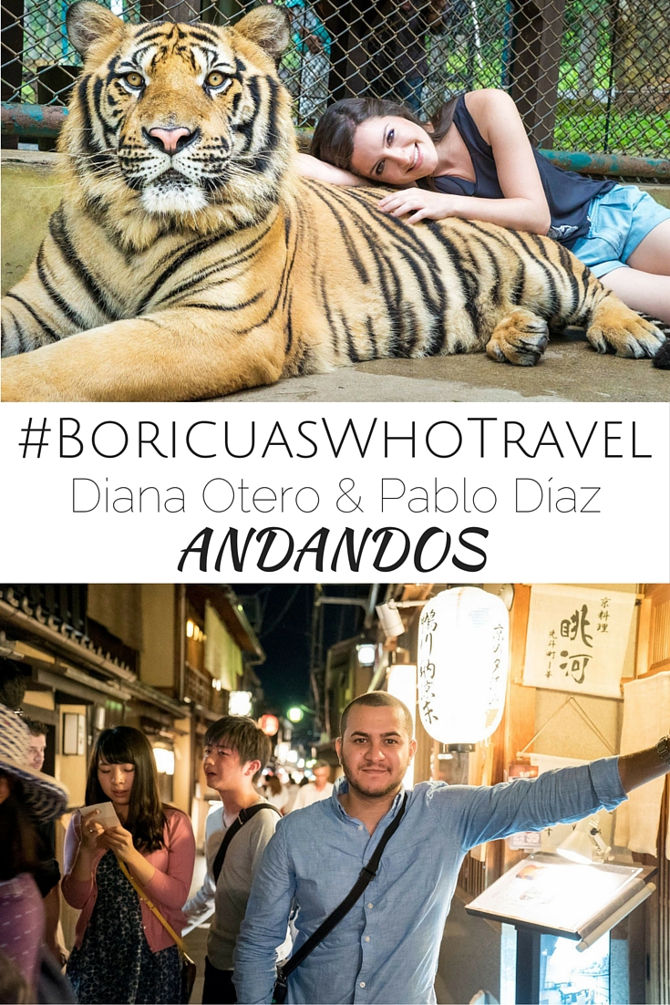 Diana y Pablo, creadores del blog Andandos, son los travel bloggers más pegaus en Puerto Rico. Es por eso que decidimos conocer un poco más sobre ellos.