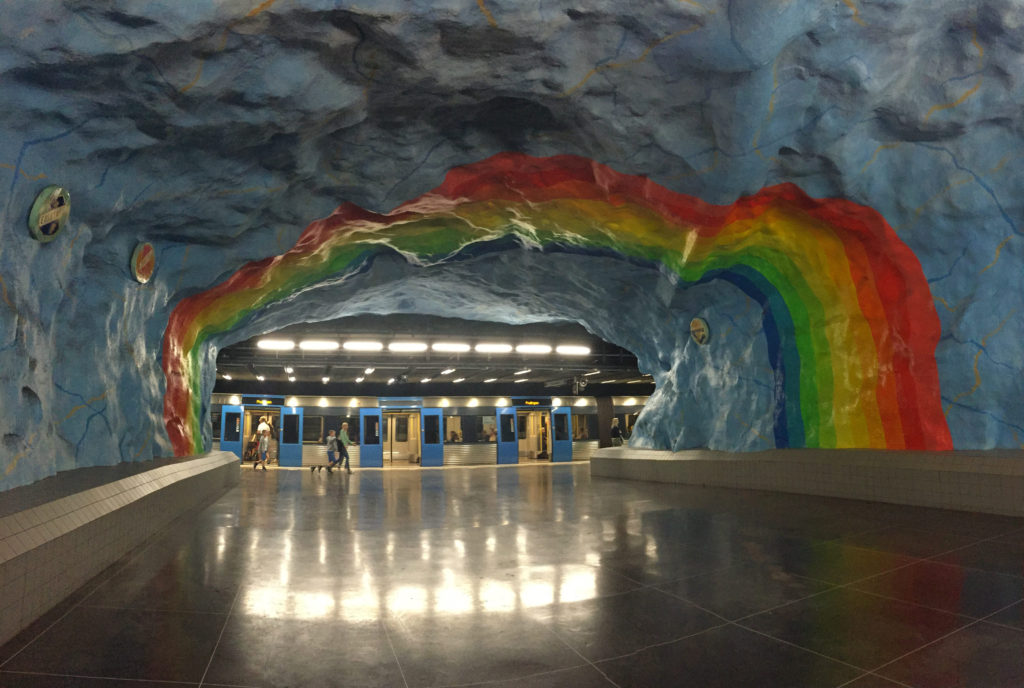 Metro Station - Stockholm - Traveleira.com