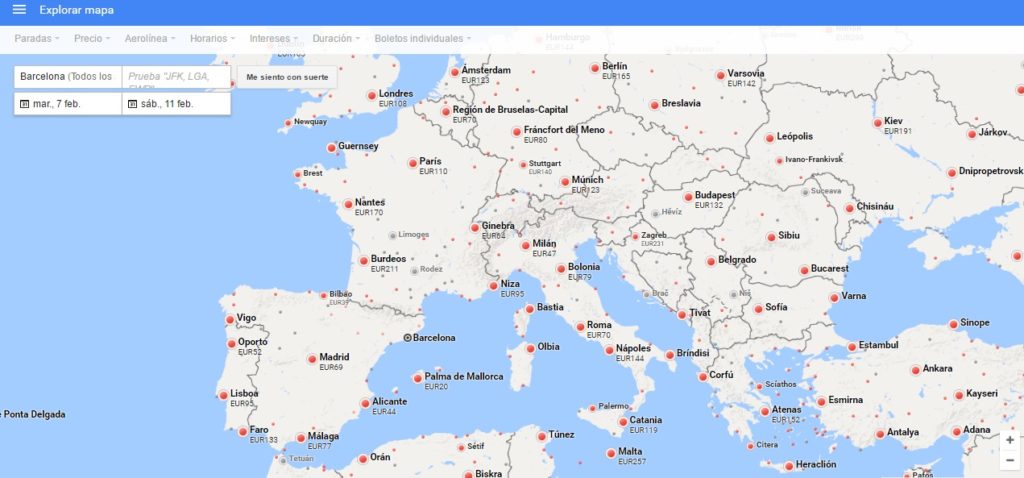 Google Flights - Buscadores de Vuelo - Traveleira.com
