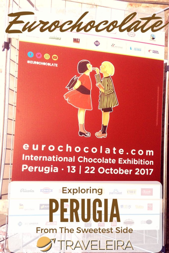 Eurochocolate Perugia is a Chocolate Festival that takes place every year in Perugia, Italy. These are some of the highlights of my visit.