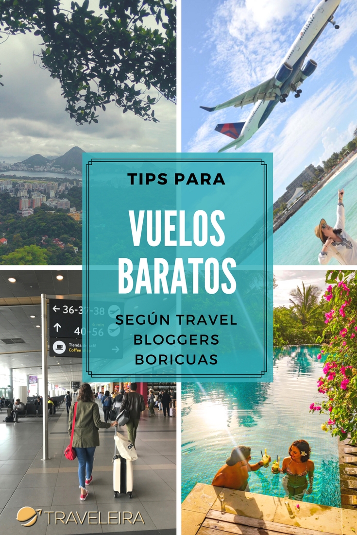 Un grupo de travel bloggers de Puerto Rico ofrecen sus mejores tips para conseguir vuelos baratos.