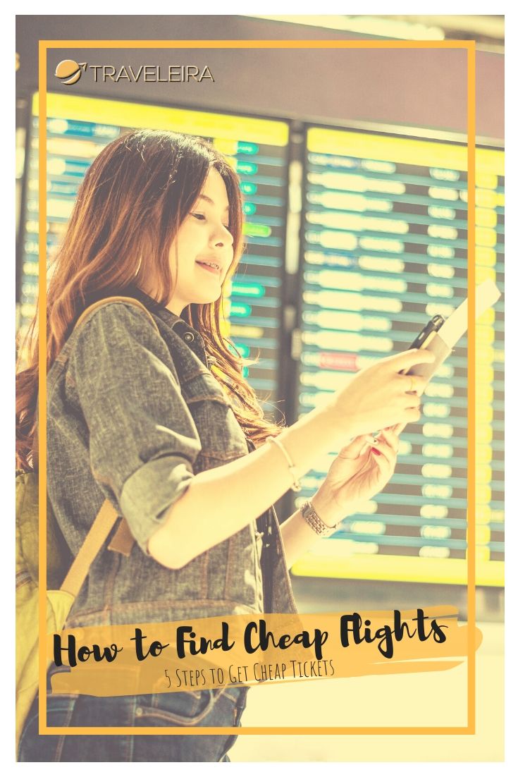 Ever wonder how to find cheap flights? These five steps will help you do a successful cheap flights search