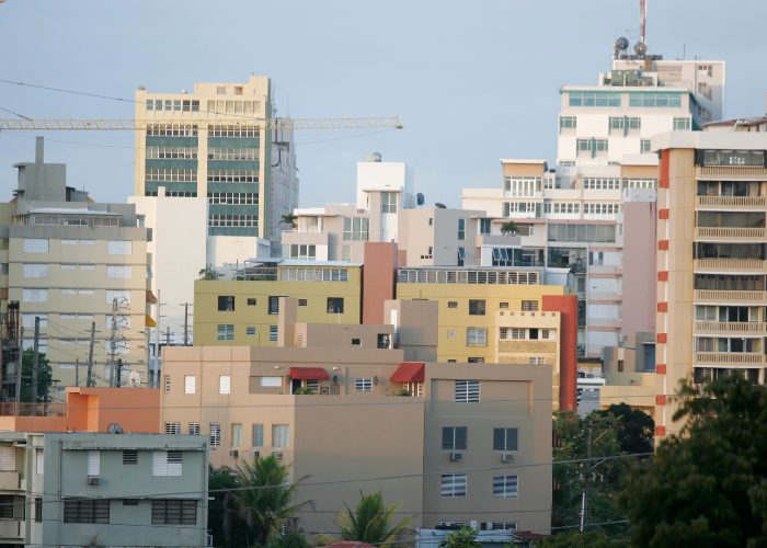 Buildings in Santurce, Puerto Rico