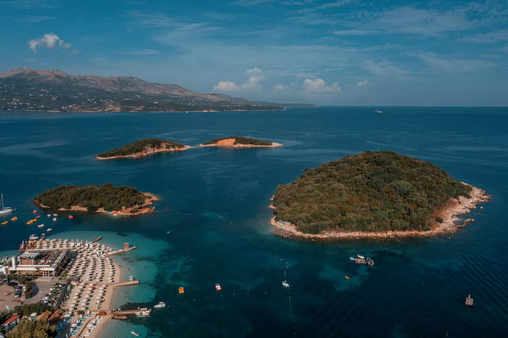 Ksamil is one of the best places to visit in the Balkans