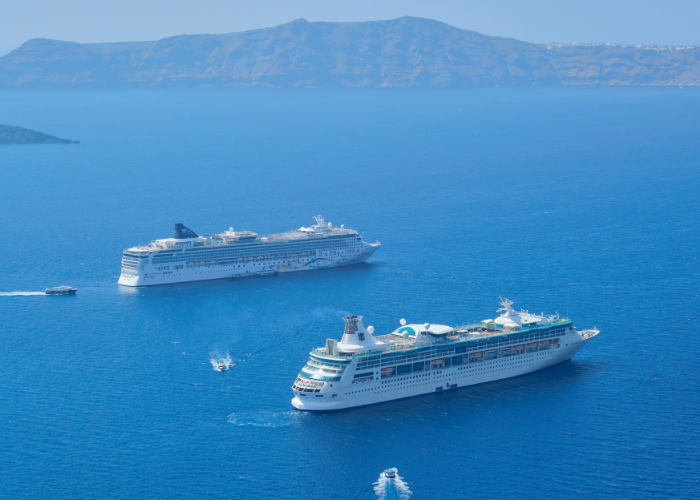 Cruises are some of the most romantic vacations to Greece