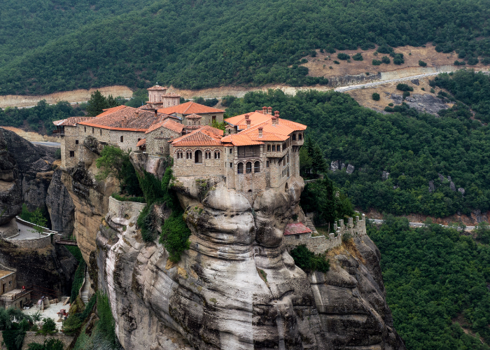Meteora, one of the most romantic vacations to Greece