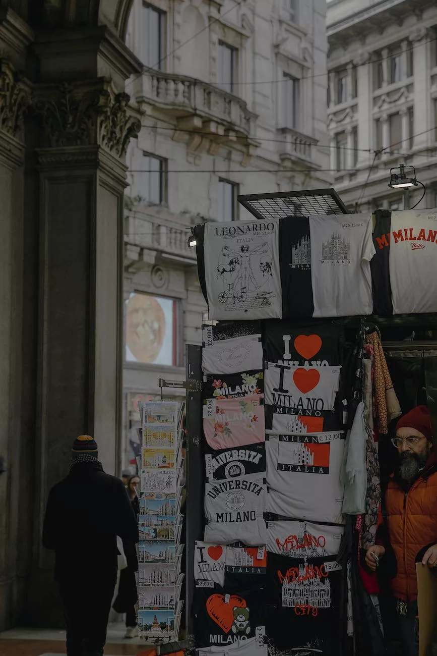 29 Things Not to Do in Italy: Avoid These Mistakes 27 a souvenir shop with t shirts and postcards in milan italy