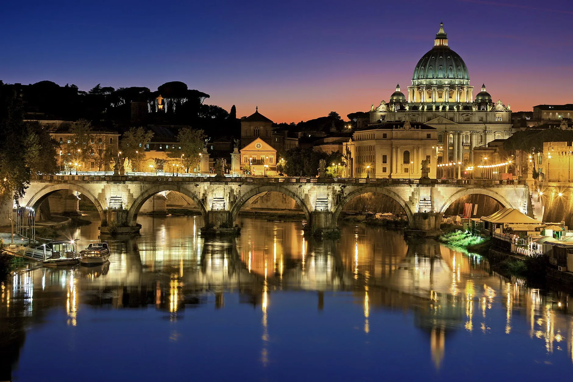 Two Weeks In Italy Itinerary: Best Italy Itinerary 14 Days 3 photography of lighted bridge in Rome