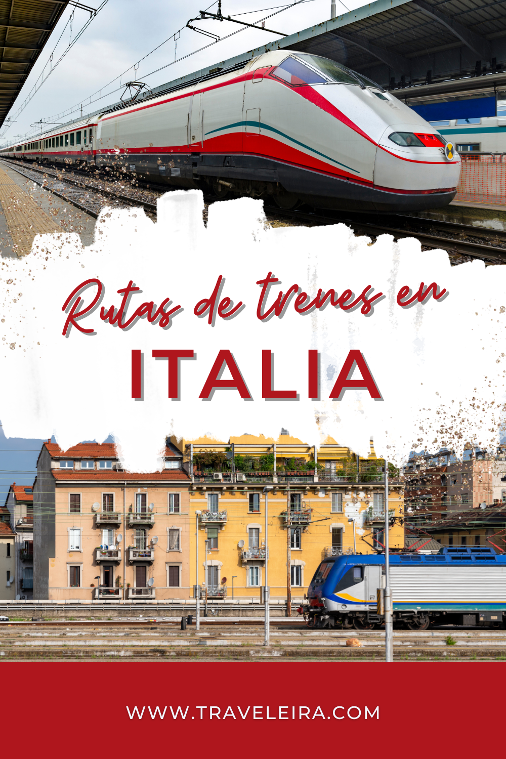 Descubre las mejores 12 rutas de trenes en Italia para tu próximo viaje. Explora la belleza del país a través de trenes en Italia.