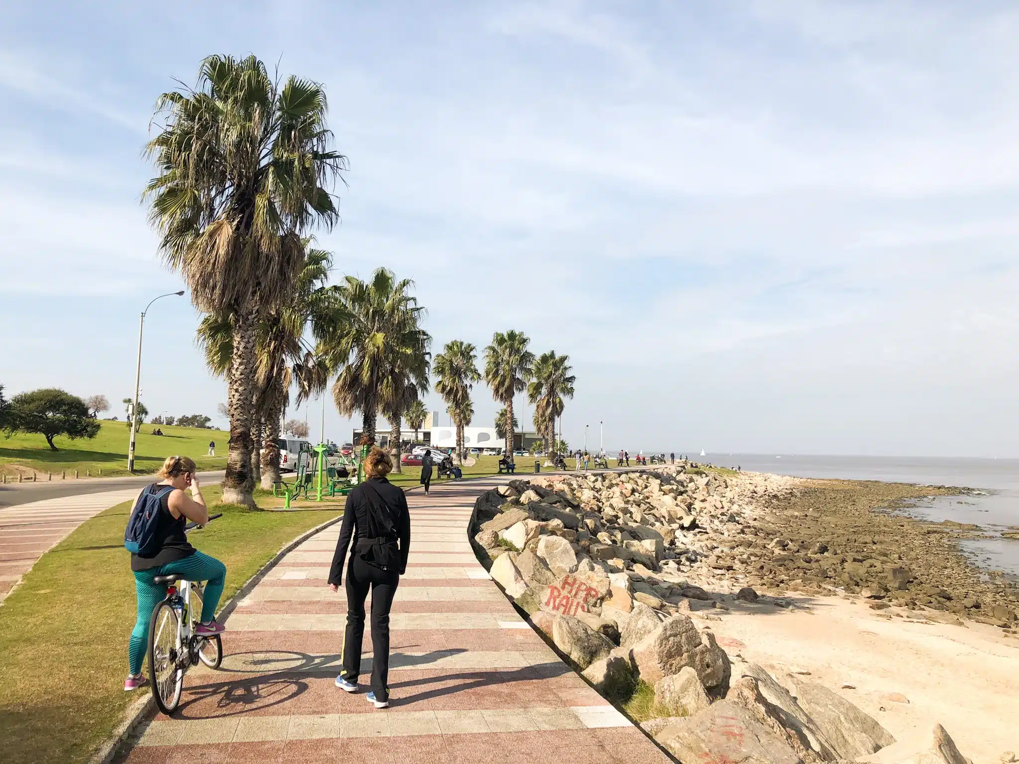 17 Safest Cities In South America For a Solo Female Traveler 4 The view from La Rambla in Montevideo, Uruguay