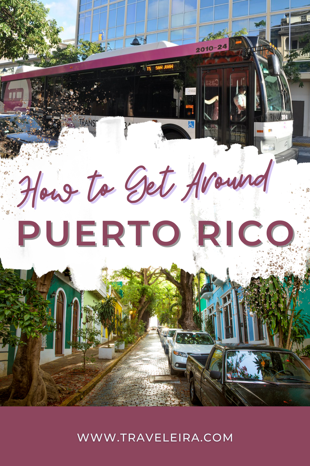 Discover the best transportation options to get around Puerto Rico. Learn how to get around Puerto Rico, get around the island exploring its beauty.