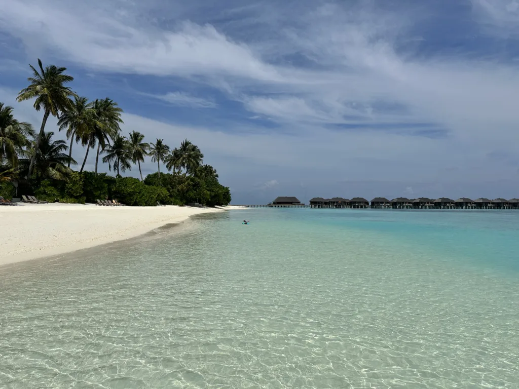 Best Places for Solo Christmas Travel in 2026 5 A beach in the Maldives