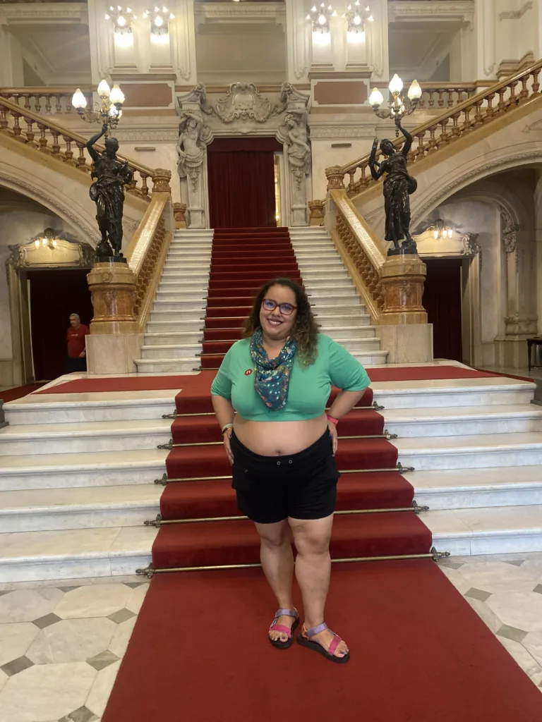 Best Things to Do in Sao Paulo in 2026 4 Brenda en el teatro municipal de Sao Paulo