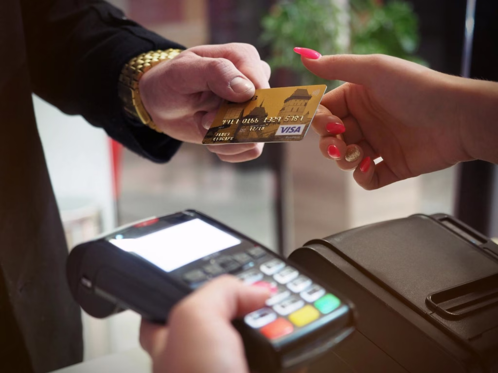 Solo Female Travel 2 black payment terminal